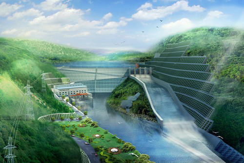 华南热作学院老挝南塔河1号水电站项目